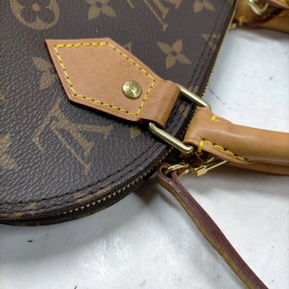 Louis Vuitton Alma BB brown Monogram Hand Bag mon-1129-091025 - Picture 7 of 16